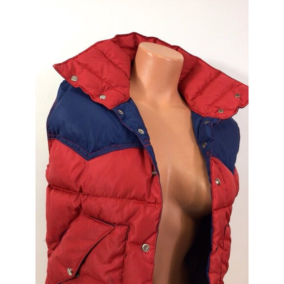 Franconia Vintage Retro Vest Puffer Womens Small - Picture 2 of 7